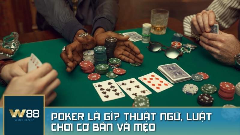 Poker là gì? Thuật ngữ, luật chơi cơ bản và mẹo đặt cược