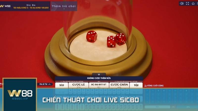 Chiến thuật chơi Live Sicbo đánh bại nhà cái