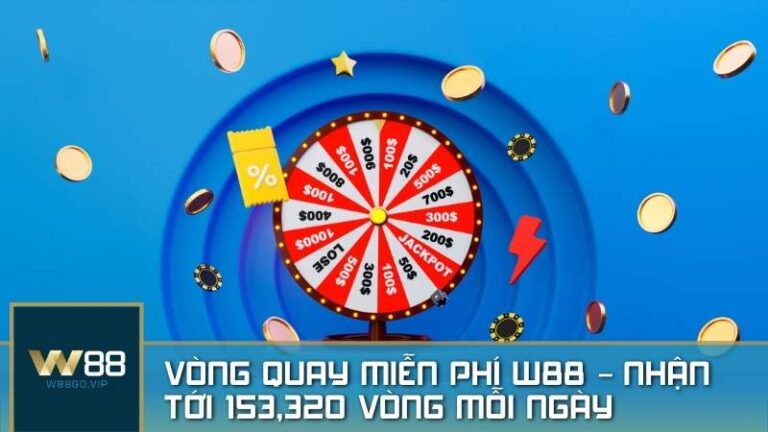 Vòng quay miễn phí W88