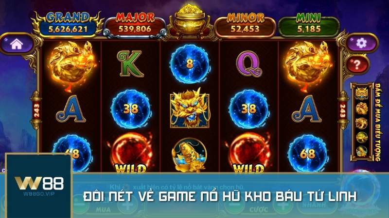 Tổng quan game nổ hũ Kho Báu Tứ Linh