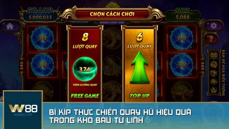 Bí kíp thực chiến quay hũ hiệu quả trong Kho Báu Tứ Linh