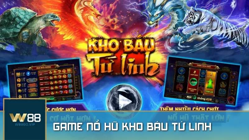 Luật chơi game nổ hũ Kho Báu Tứ Linh và bí kíp thực chiến hiệu quả